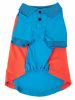 Pet Life Active 'Barko Pawlo' Relax-Stretch Wick-Proof Performance Dog Polo T-Shirt - Blue - Small