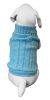 Heavy Cotton Rib-Collared Pet Sweater - X-Small