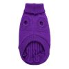 Dog Sweater Warm Pet Sweater Dog Sweaters for Small Dogs Medium Dogs Large Dogs Cute Knitted Classic Clothes Coat for Dog Puppy - Medium - PURPLE
