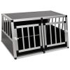 Dog Cage with Double Door 35"x27.2"x19.7"