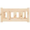 Dog Bed 29.7"x21.9"x11" Solid Wood Pine - Brown