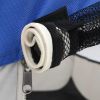 Foldable Dog Playpen with Carrying Bag Blue 35.4"x35.4"x22.8" - Blue