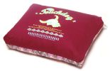 Touchdog 70's Vintage-Tribal Throwback Diamond Patterned Ultra-Plush Rectangular-Boxed Dog Bed